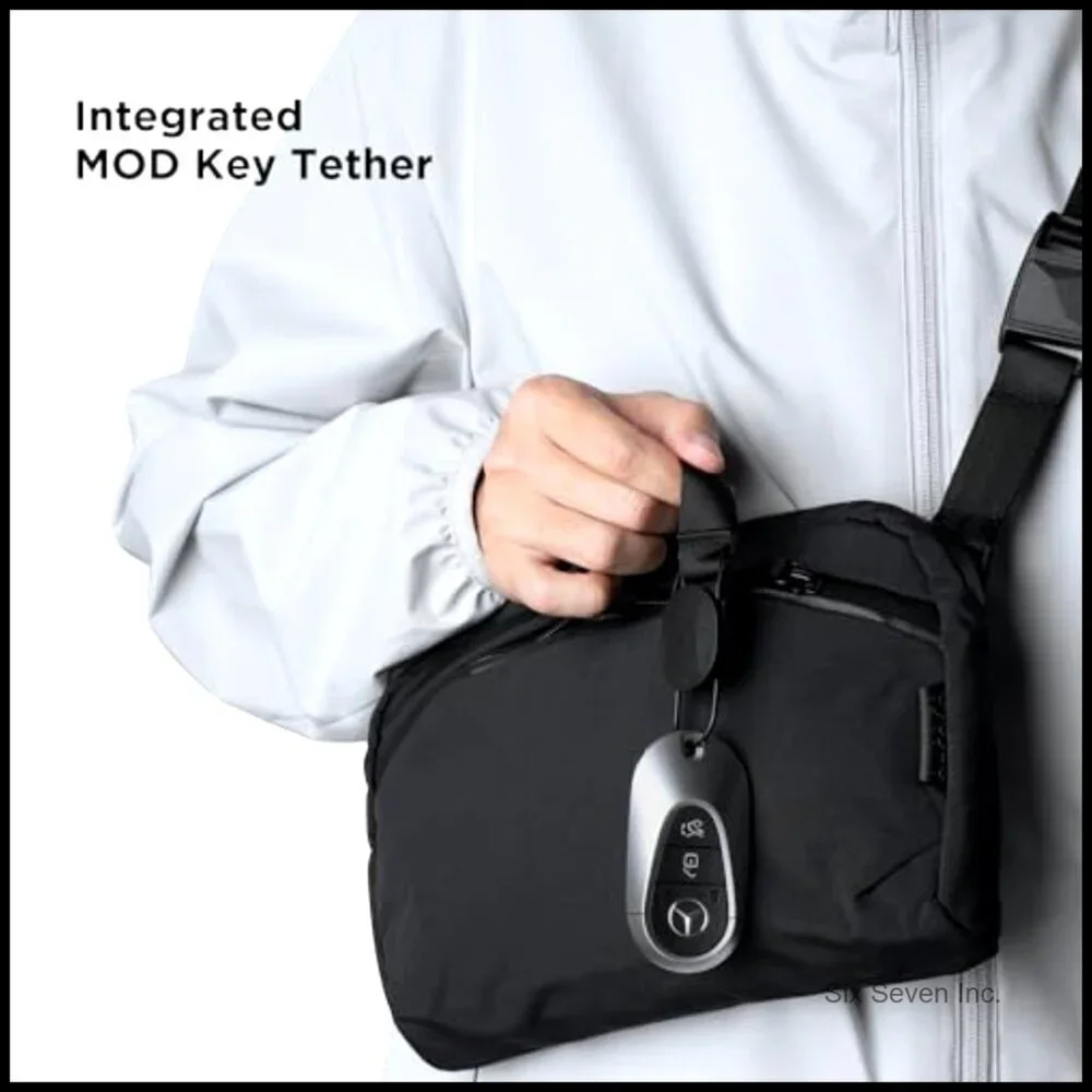 Crossbody Sling Bag Lightweight Travel Packable Quick Release Strap